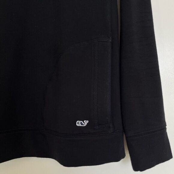 Vineyard Vines Drawstring Sweatshirt Cowl Neck Pullover Minimalist Fashion Small - Picture 3 of 9